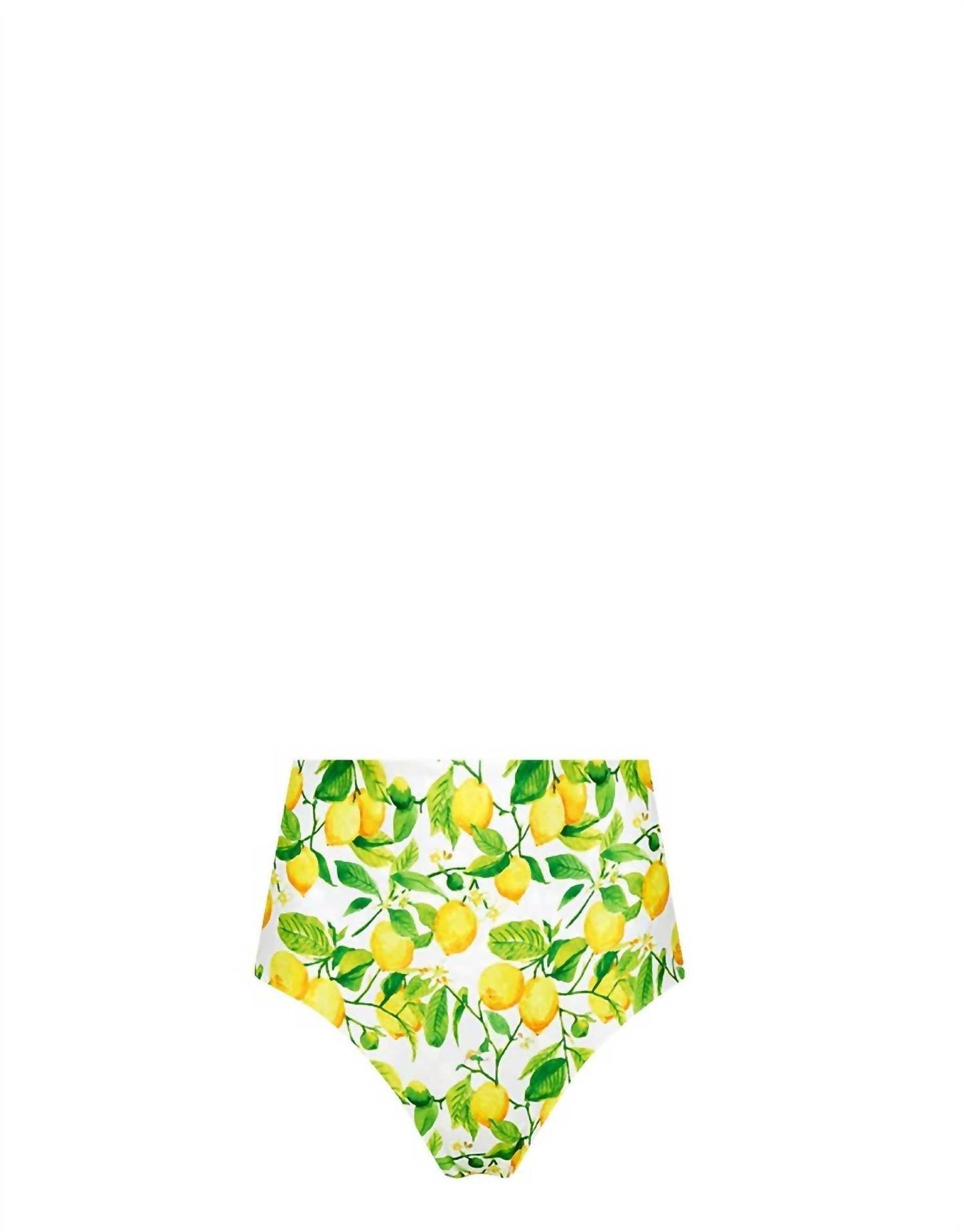 Lia Sahara - Women's Reversible Compression High Waist Bikini Bottom - Rack Hunt -