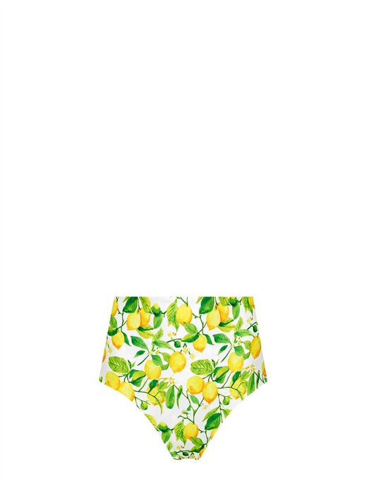 Lia Sahara - Women's Reversible Compression High Waist Bikini Bottom - Rack Hunt -