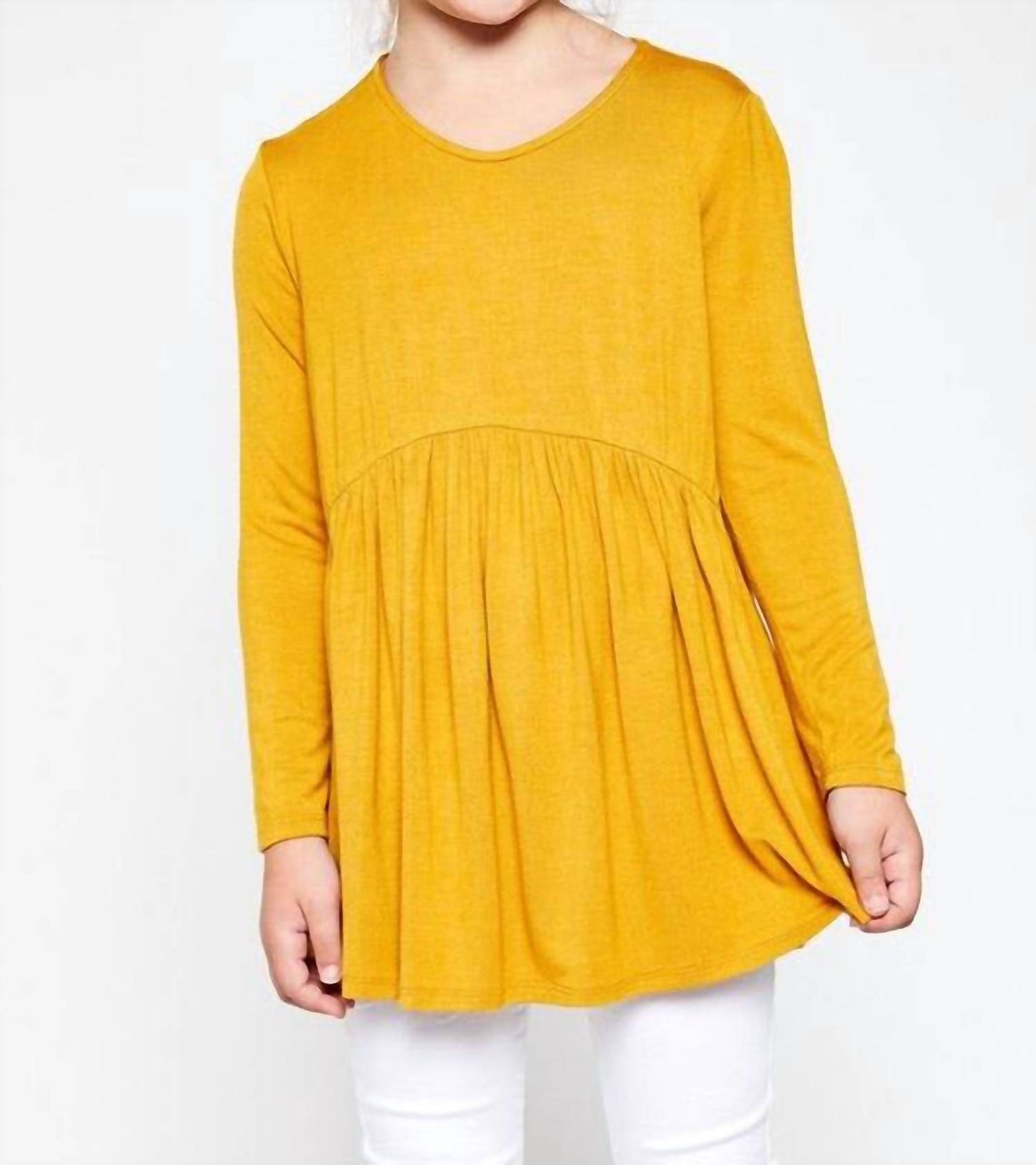 GtoG Kids - Girl's Solid Baby Doll Top - Rack Hunt -