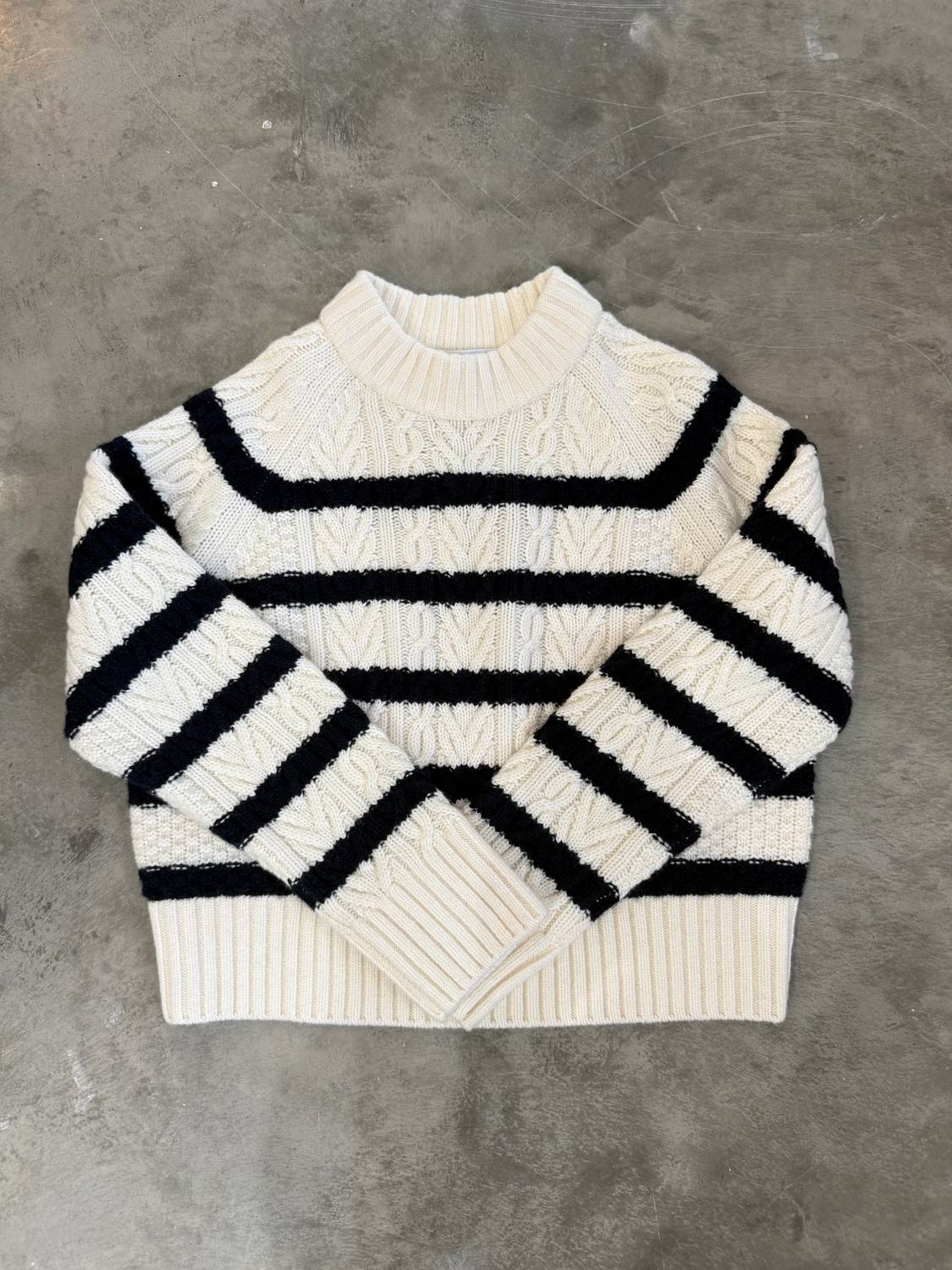 Women's Cameron Stripe Crew Sweater