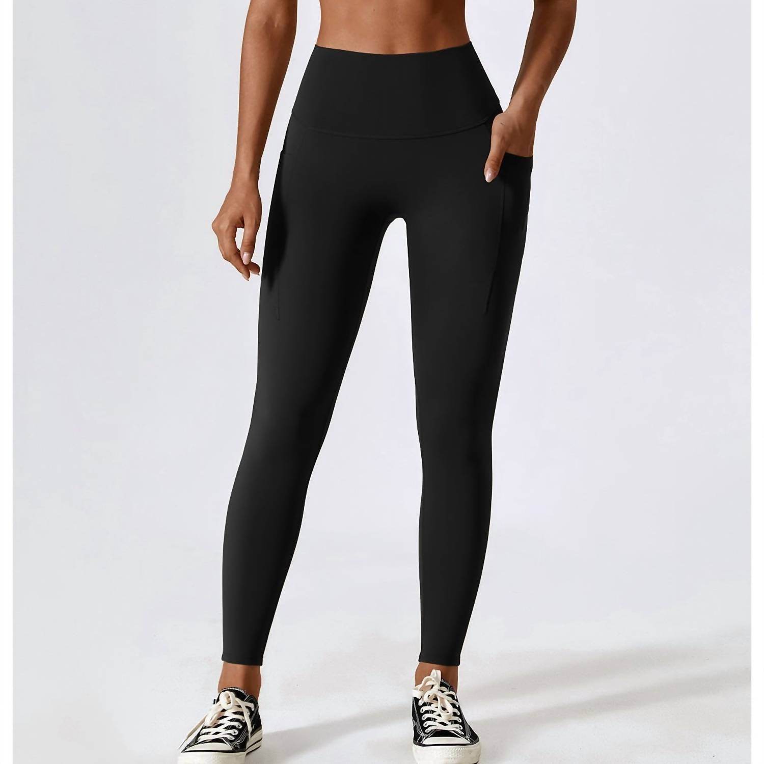 Rockstar Peach - Marni Pocket Leggings - Rack Hunt -