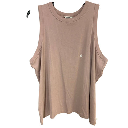 Women's Rib Tank Surreal Travel Crew Two-piece Tee - Plus
