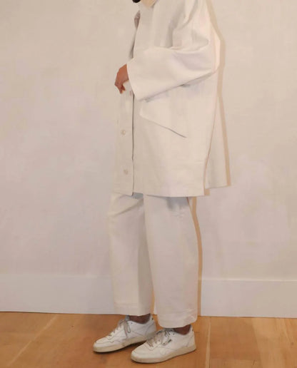 7115 by SZEKI - Mid-length Duster Coat - Rack Hunt