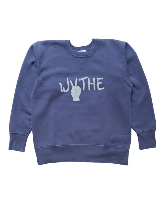 Men's Crewneck Peace Print Sweatshirt