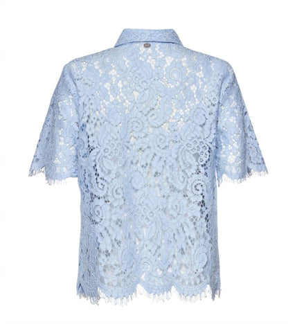 Women's Lace Shirt With Floral Details