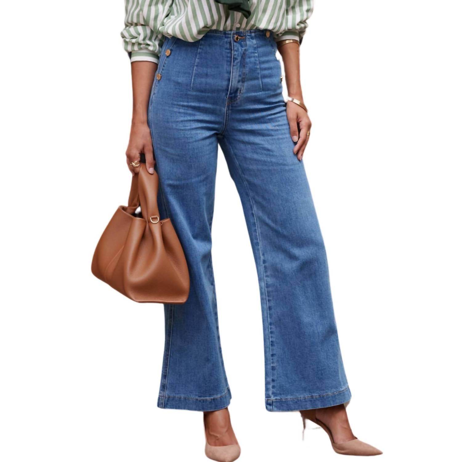 Oraije Paris - Venise Wide Leg Jeans - Rack Hunt -