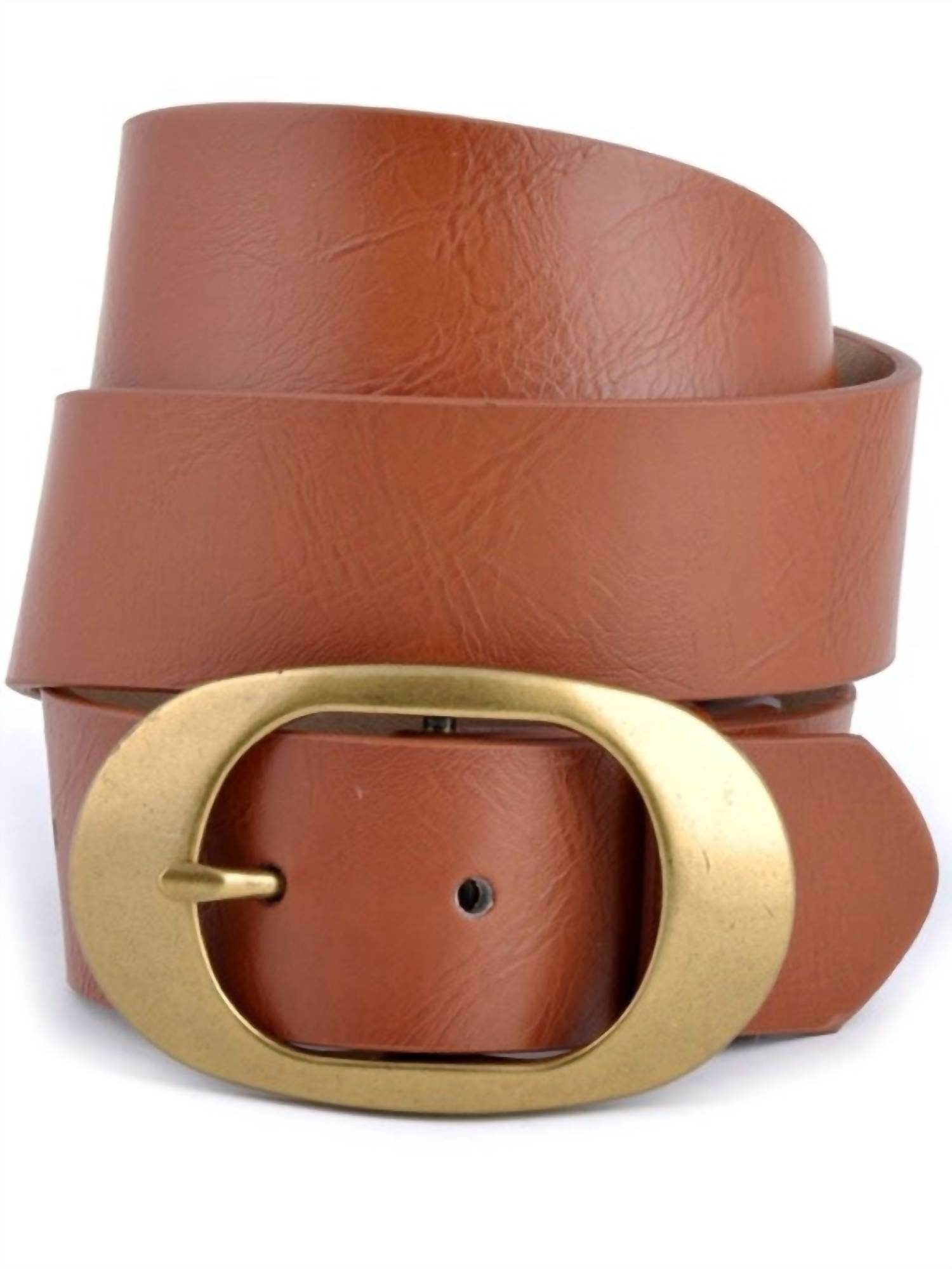 Anzell - Women's Sheila Trendy Oval Buckle Belt - Rack Hunt