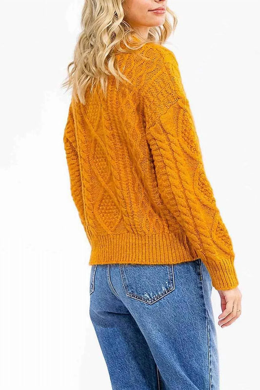 Rousseau - Cable Knit Sweater - Rack Hunt
