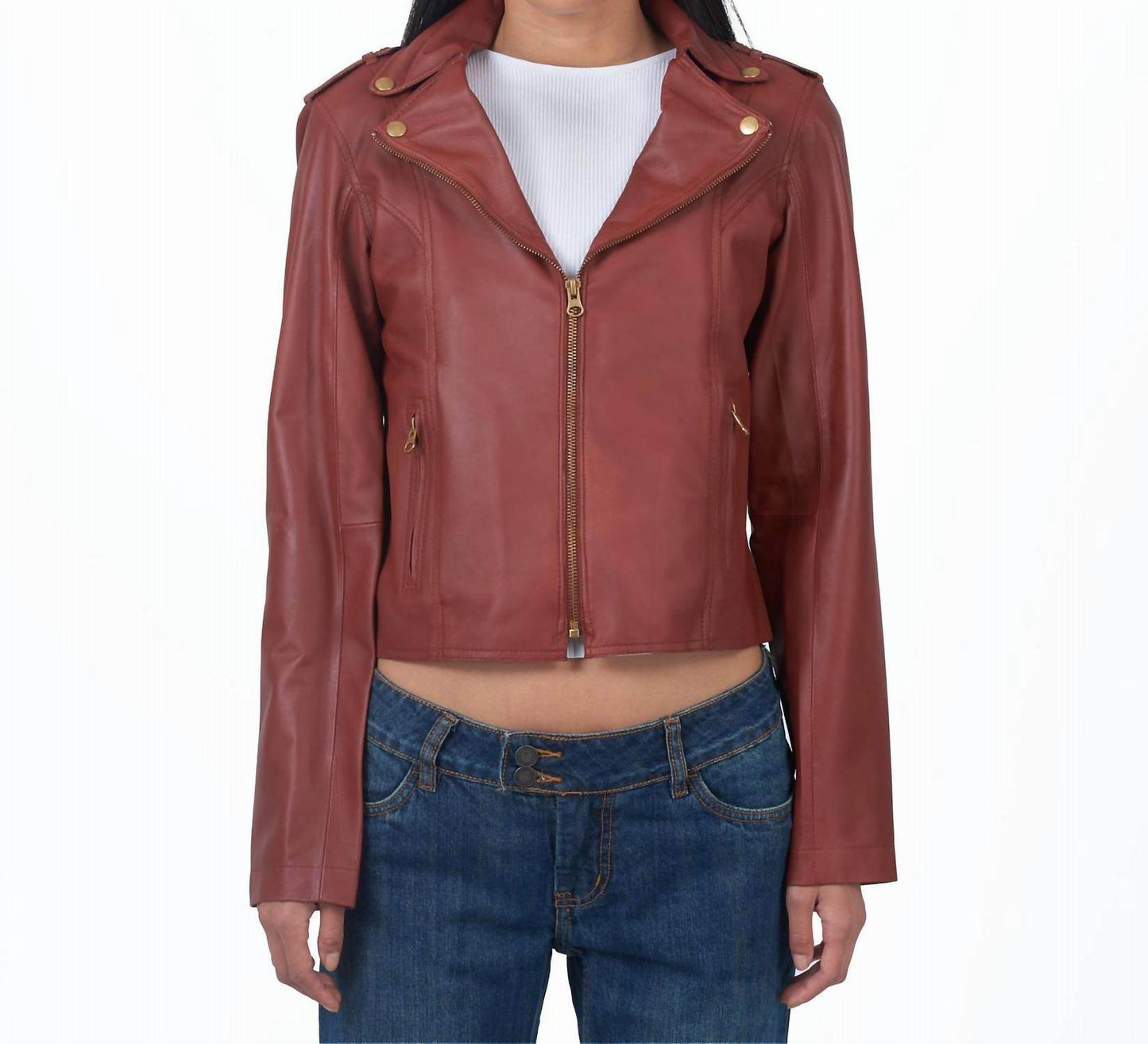 JKT NYC - Millie Matte Leather Jacket - Rack Hunt