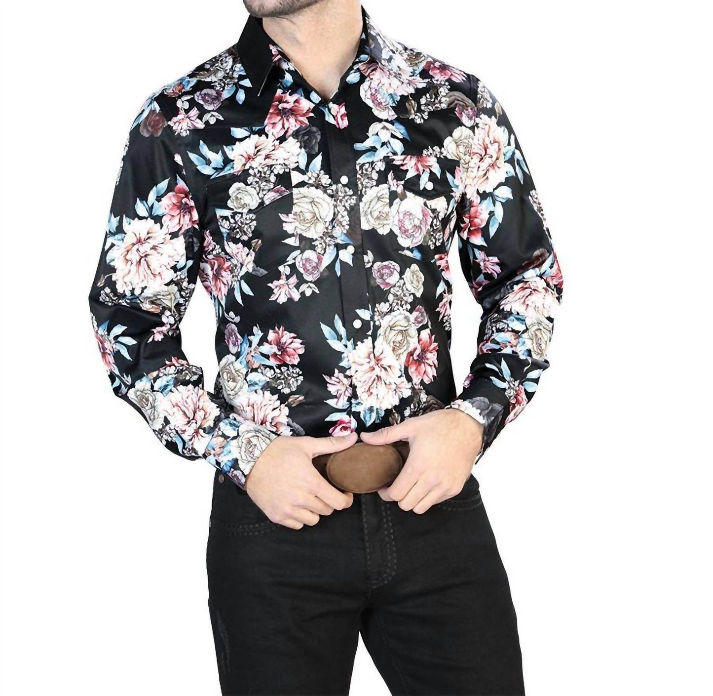 El Señor De Los Cielos - Casual Long Sleeve Shirt - Rack Hunt