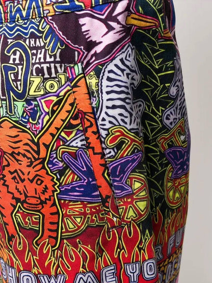 All-over Printed Shorts