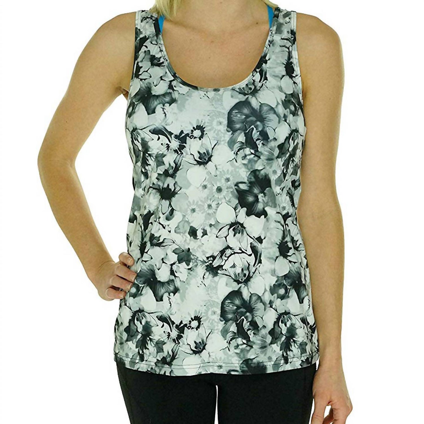 Printed Scuba Tank Top