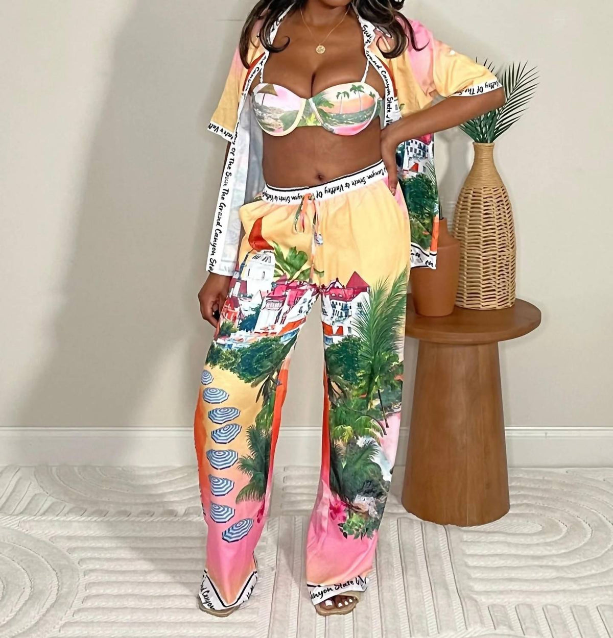 Summer Sunset 4 Piece Set