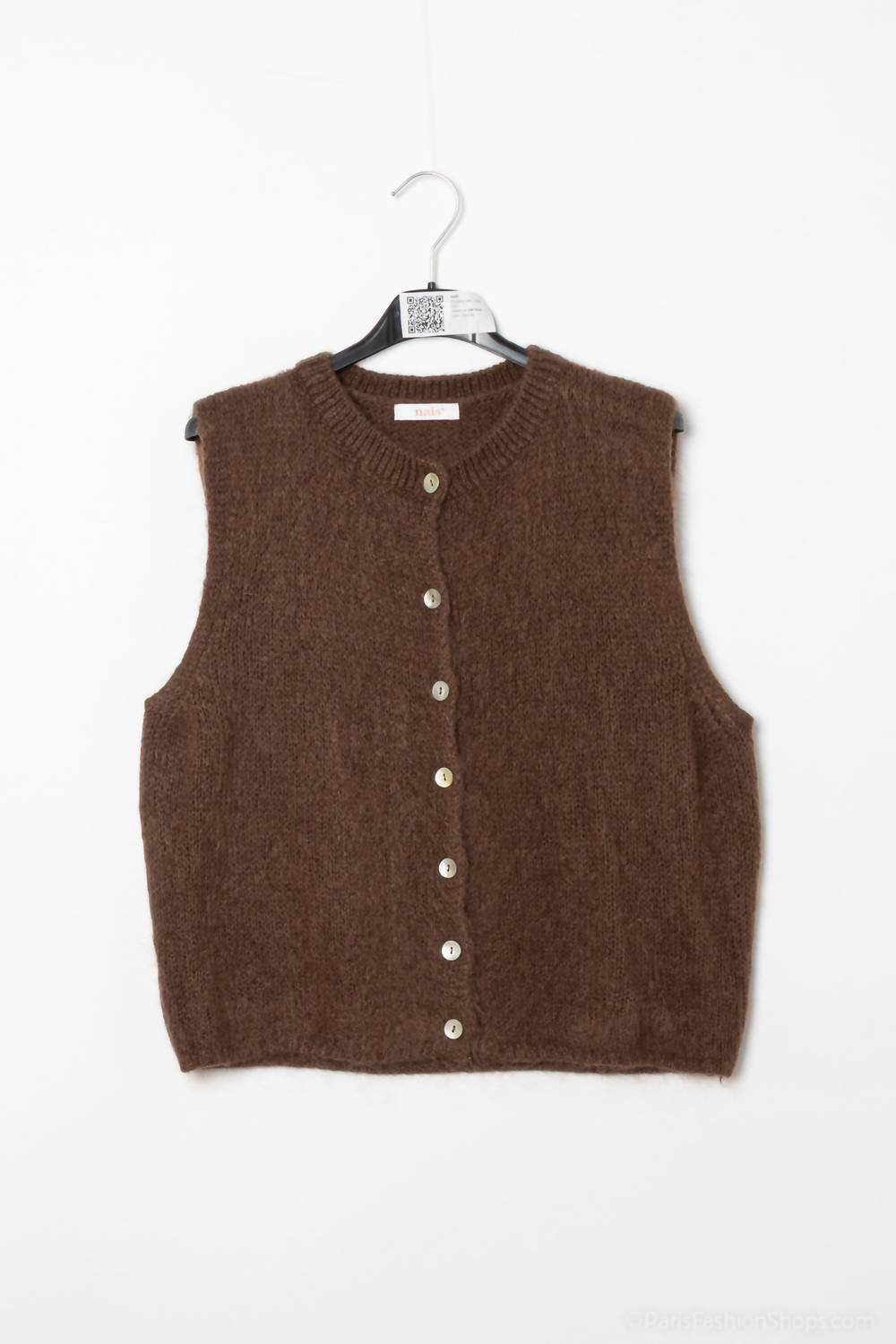 Cocco Bello - Baby Alpaca Sleeveless Sweater Top - Rack Hunt -