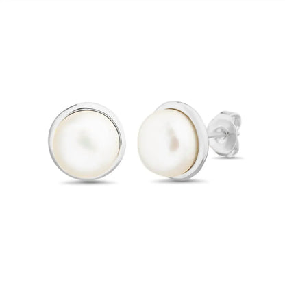 Atlanta Jewelers Supply - Women's Pearl Stud Earrings - Rack Hunt