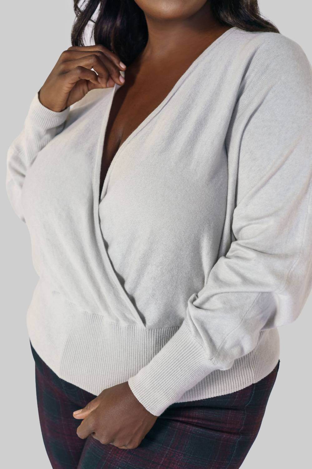 BITTE KAI RAND - MULLEIN COTTON WRAP SWEATER - Rack Hunt -