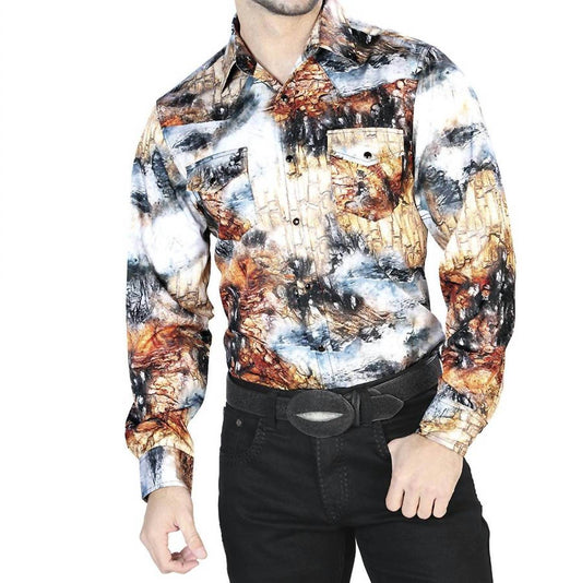 El Señor De Los Cielos - Casual Long Sleeve Shirt - Rack Hunt -