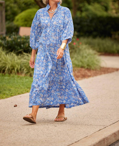 The Hydrangea Palmetto Dress