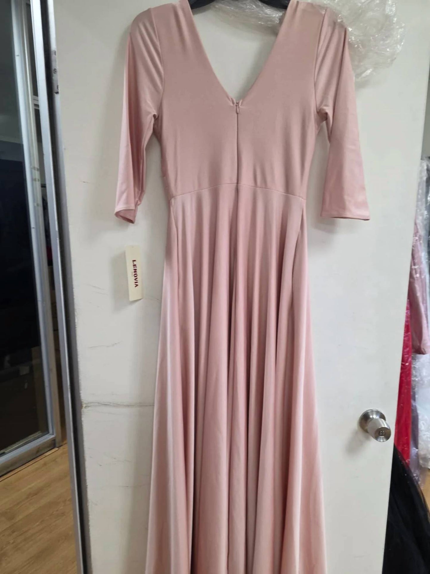 3/4 Sleeve Mother Of The Bride Dress