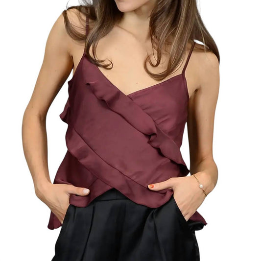 Florra Ruffled Cami Top