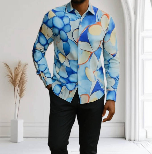 Modern Business Casual Long Sleeve Shirt