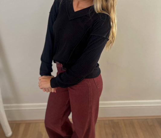 Mia V-neck Top