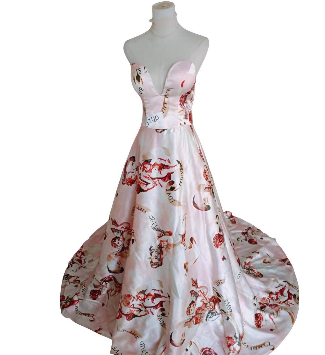 Rossario George - Women's Cherubini Strapless Floor-length Gown - Rack Hunt -