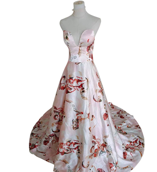 Rossario George - Women's Cherubini Strapless Floor-length Gown - Rack Hunt -