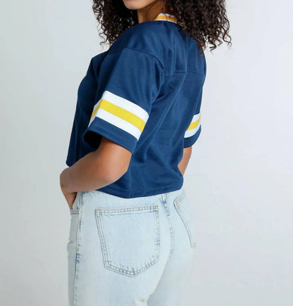 Hype and Vice - University of Michigan Football Top - side view - Rack Hunt