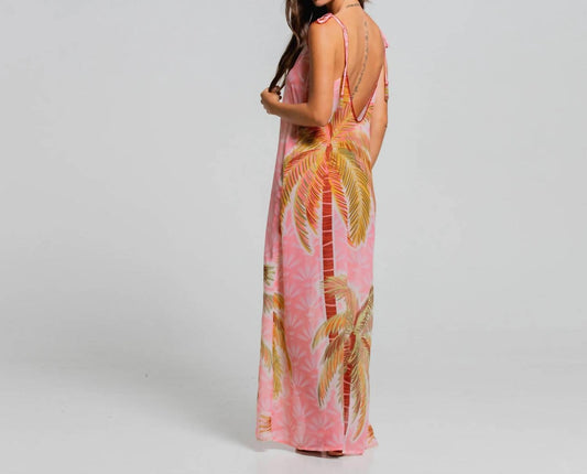 SUNLIT PALMS MAXI DRESS