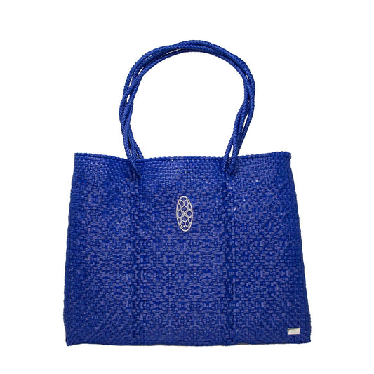 Women's Travel Woven Tote Bag With Clutch