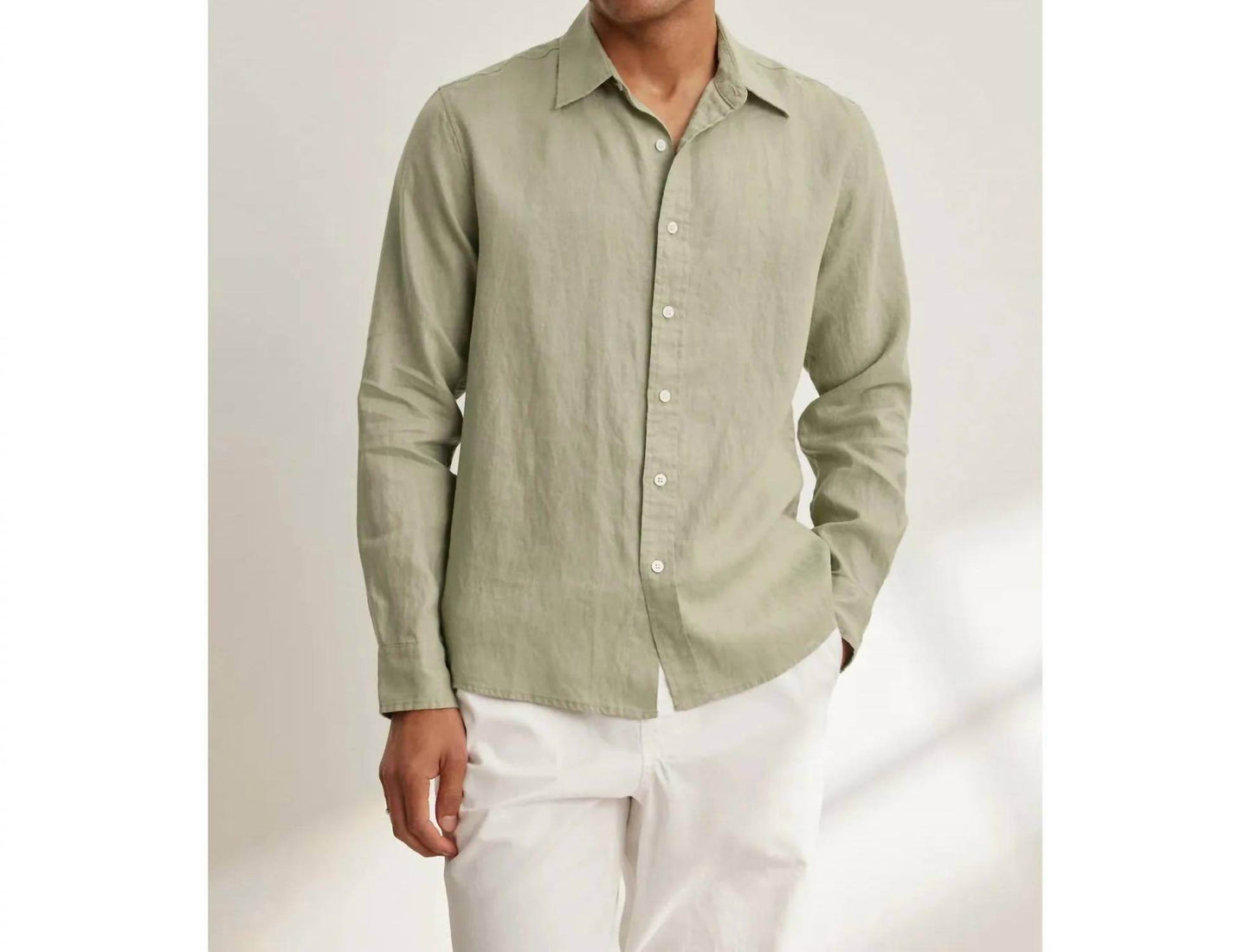 Velvet Men - Caruso Linen Button Up - Rack Hunt -