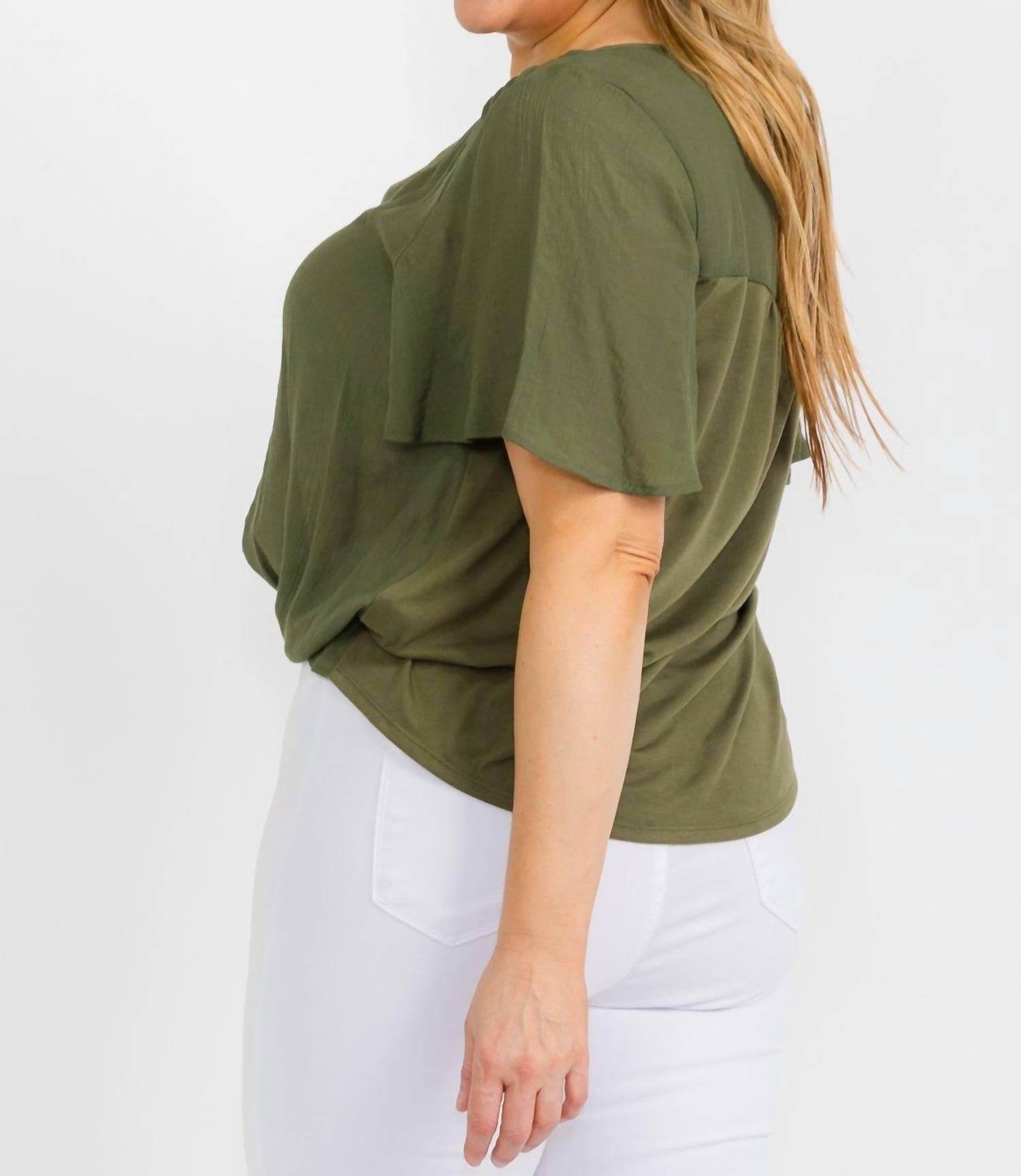 Perseption - Front Tie Blouse - Rack Hunt -