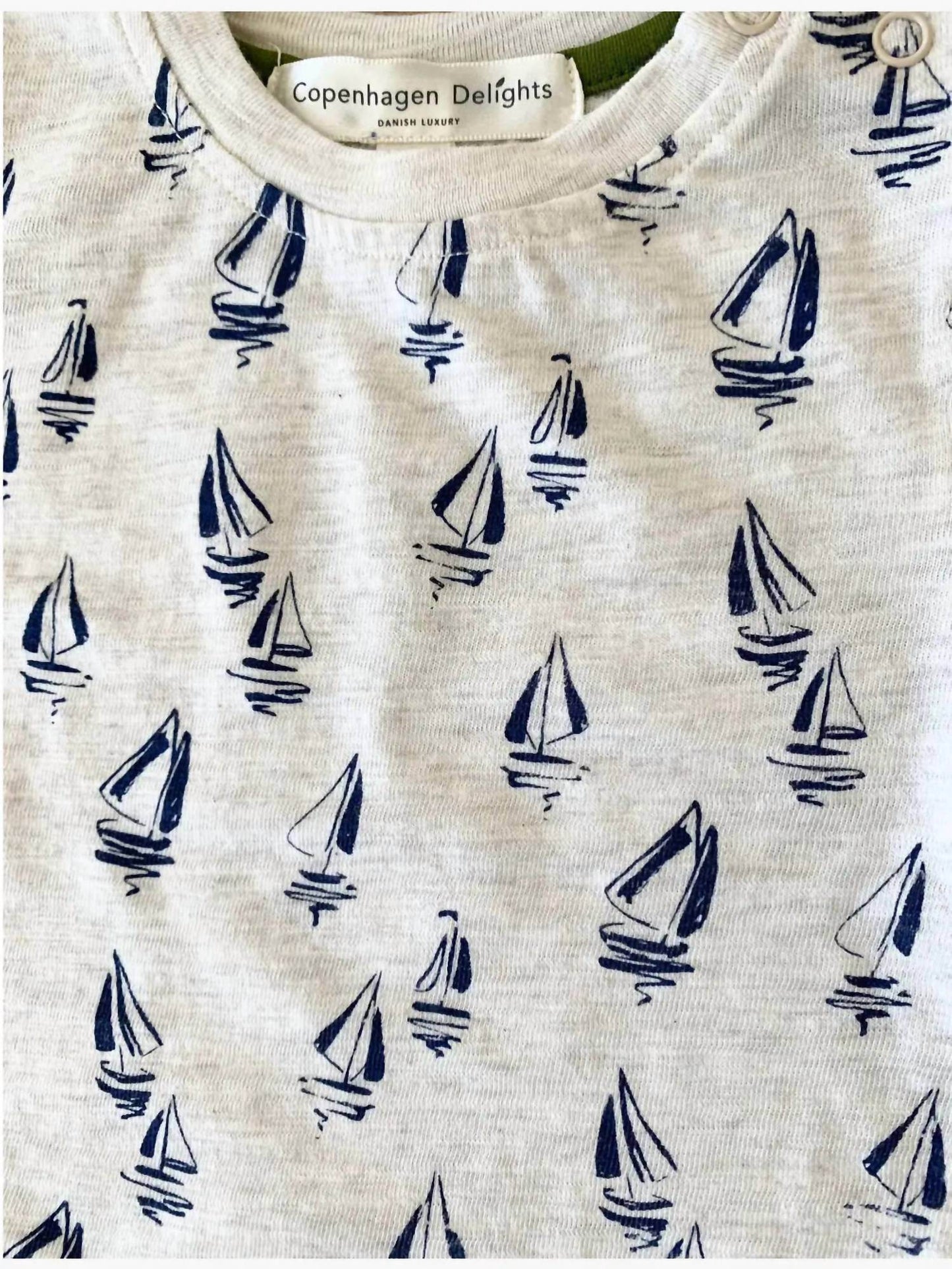 Copenhagen Delights - Kids' Sailboat Printed Tee - Rack Hunt -