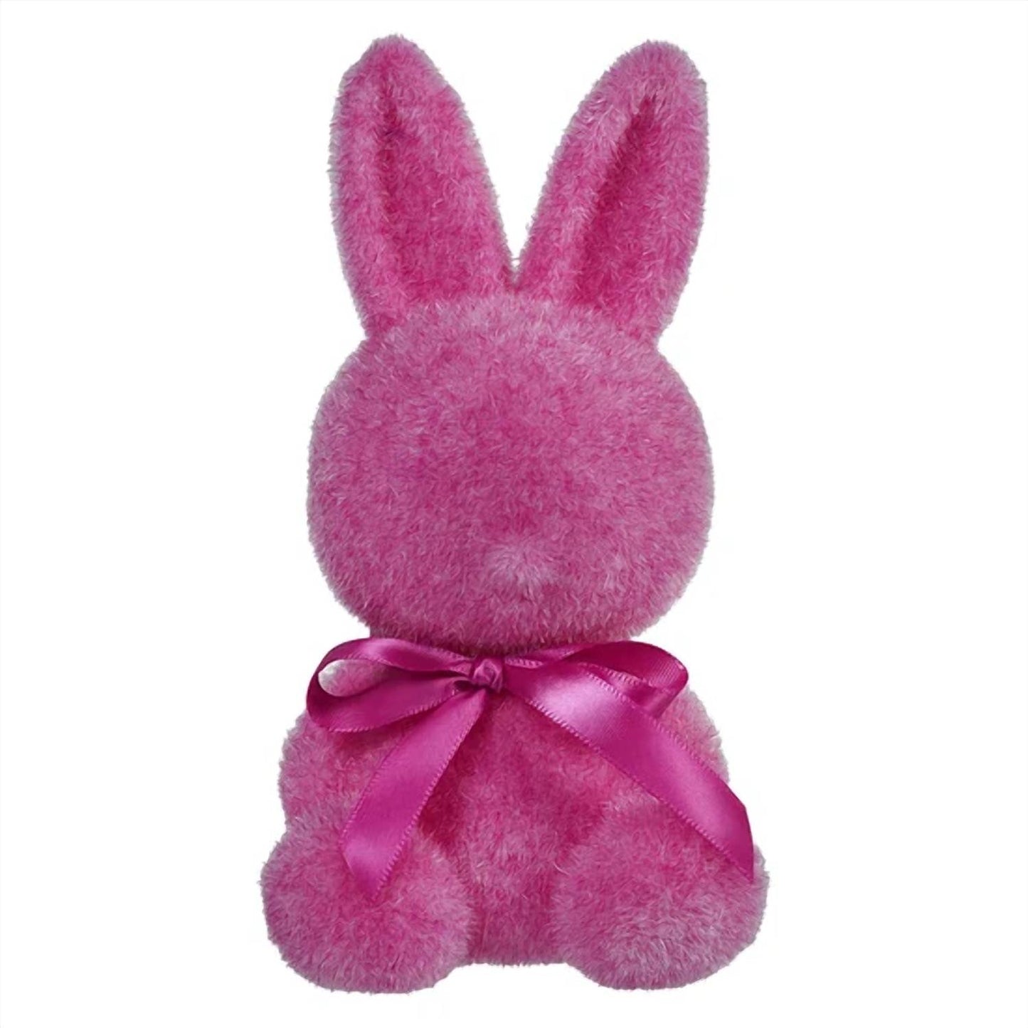 Flocked Sitting Bunny
