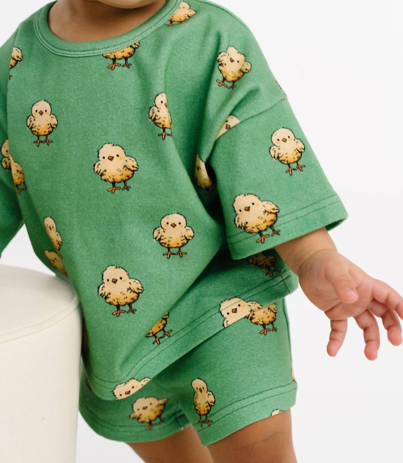 Kid's Spring Chicks Slouchy Set