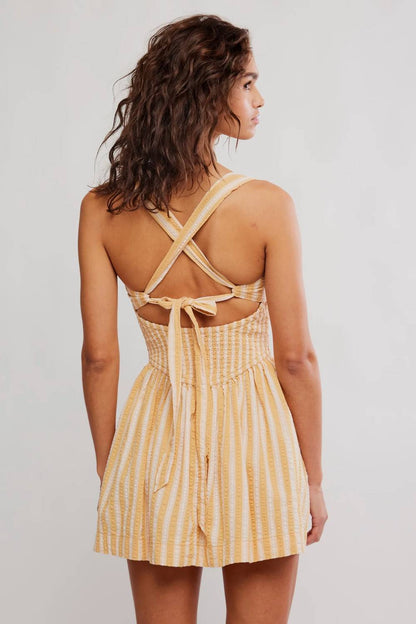 Laurel Plaid Mini Dress