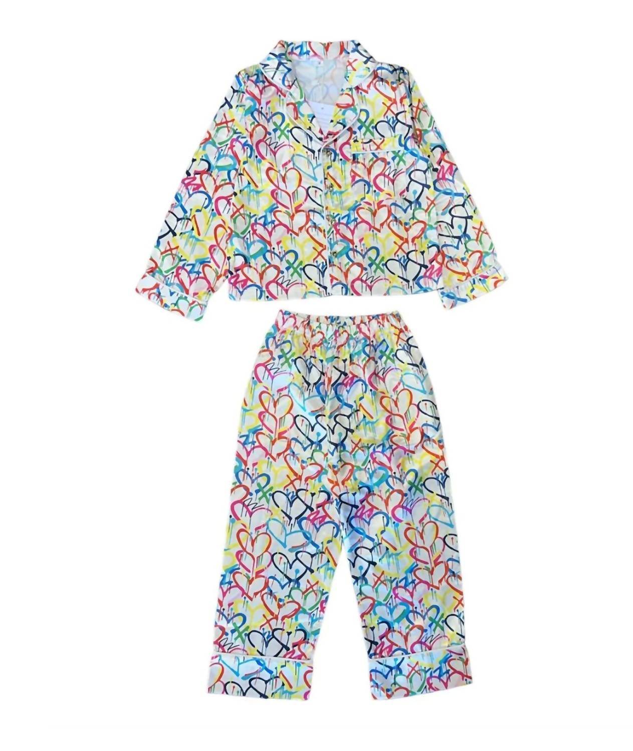 Mini Dreamers - Amore Hearts Pjs - Rack Hunt -