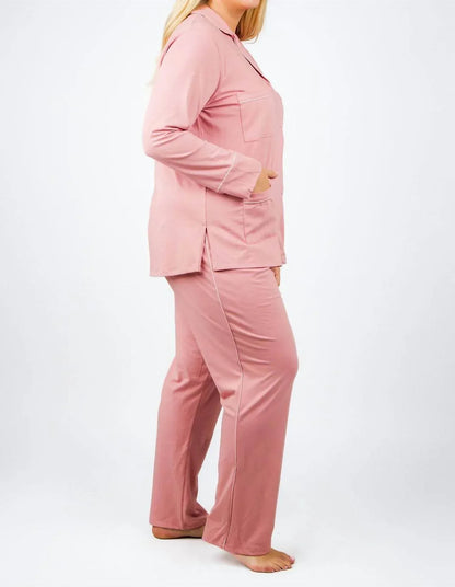 ISAYES - Four Pocket Cotton Pajamas - Plus - Rack Hunt