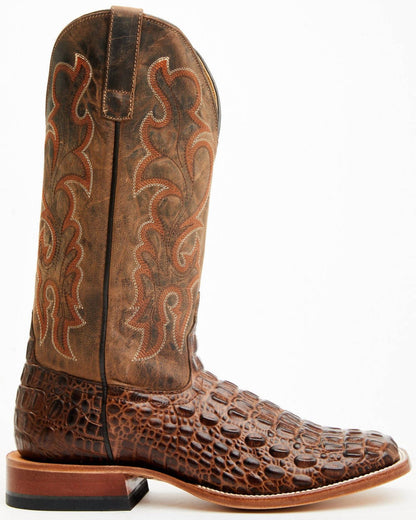 Men's Crocodile Print Western Boots