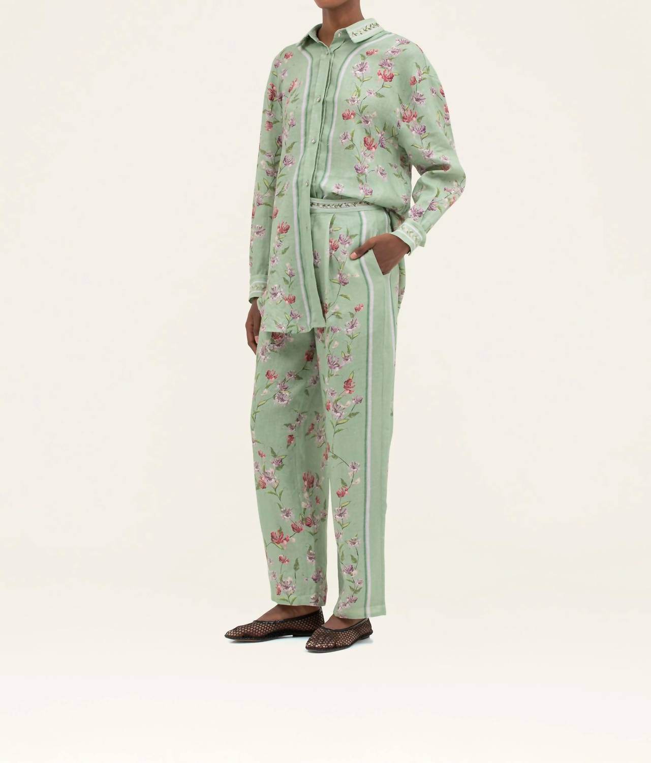 Agua by Agua Bendita - Florecer Honeysuckle Pants - Rack Hunt