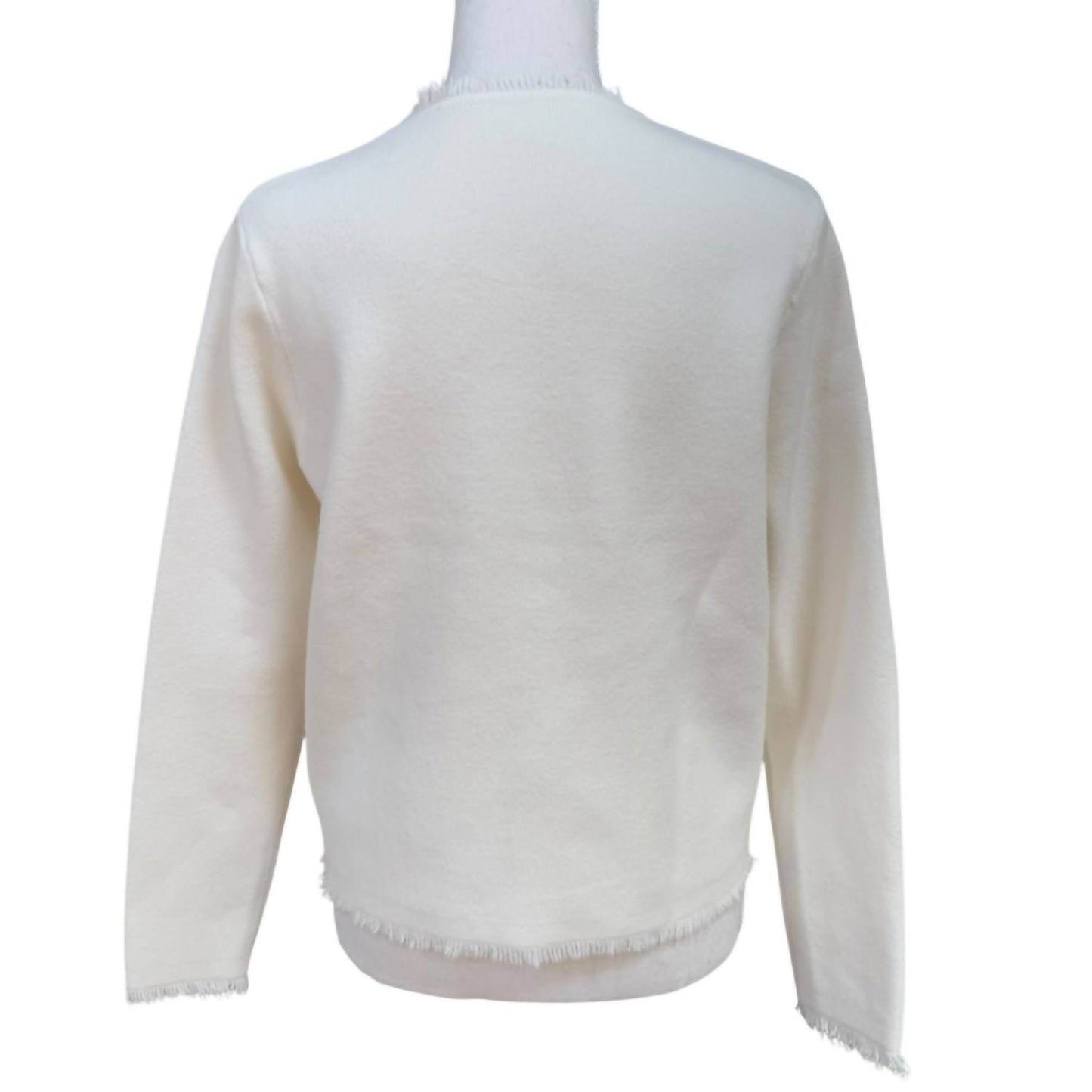 Miss Carla - Women's Fringe Edge Cardigan Jacket - Rack Hunt -