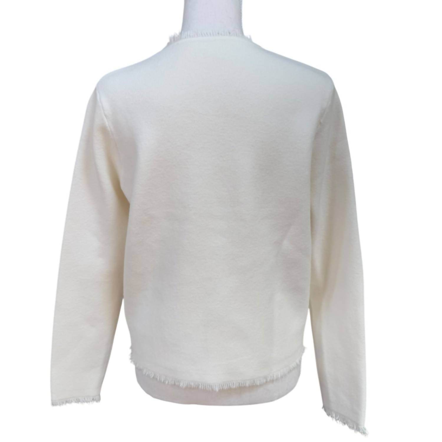 Miss Carla - Women's Fringe Edge Cardigan Jacket - Rack Hunt -