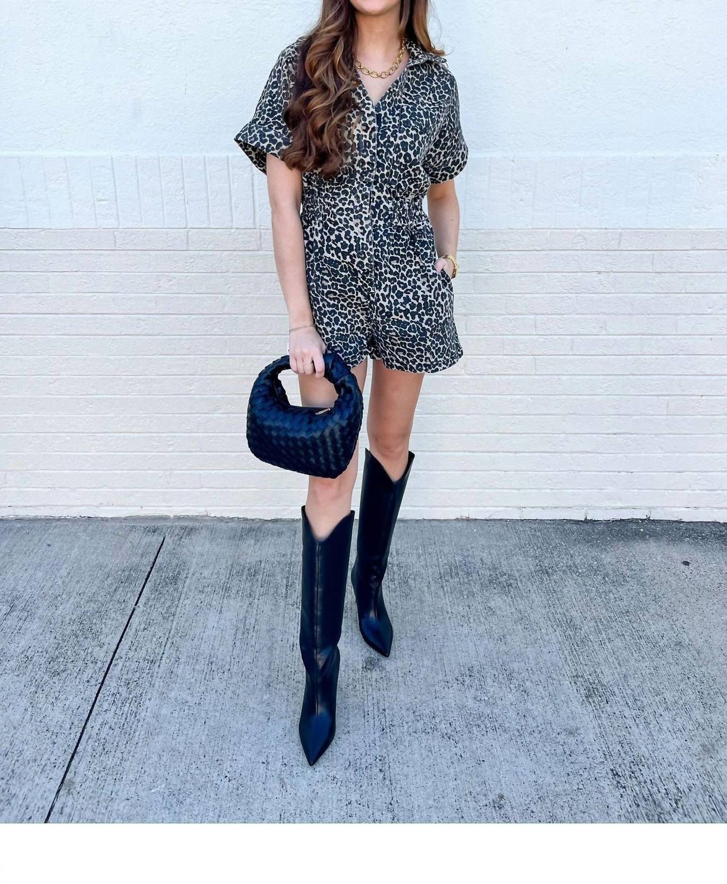 Button Up Romper