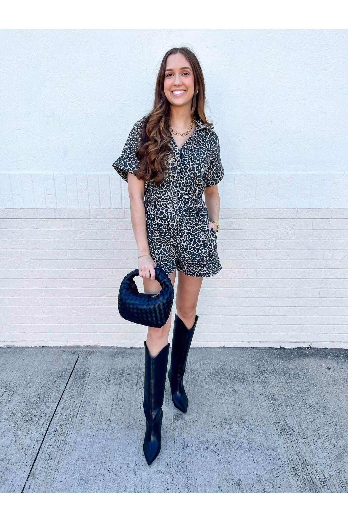 Button Up Romper