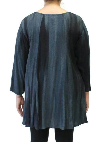 Modesce - Hand Painted Two Pocket Swing Tunic - Rack Hunt