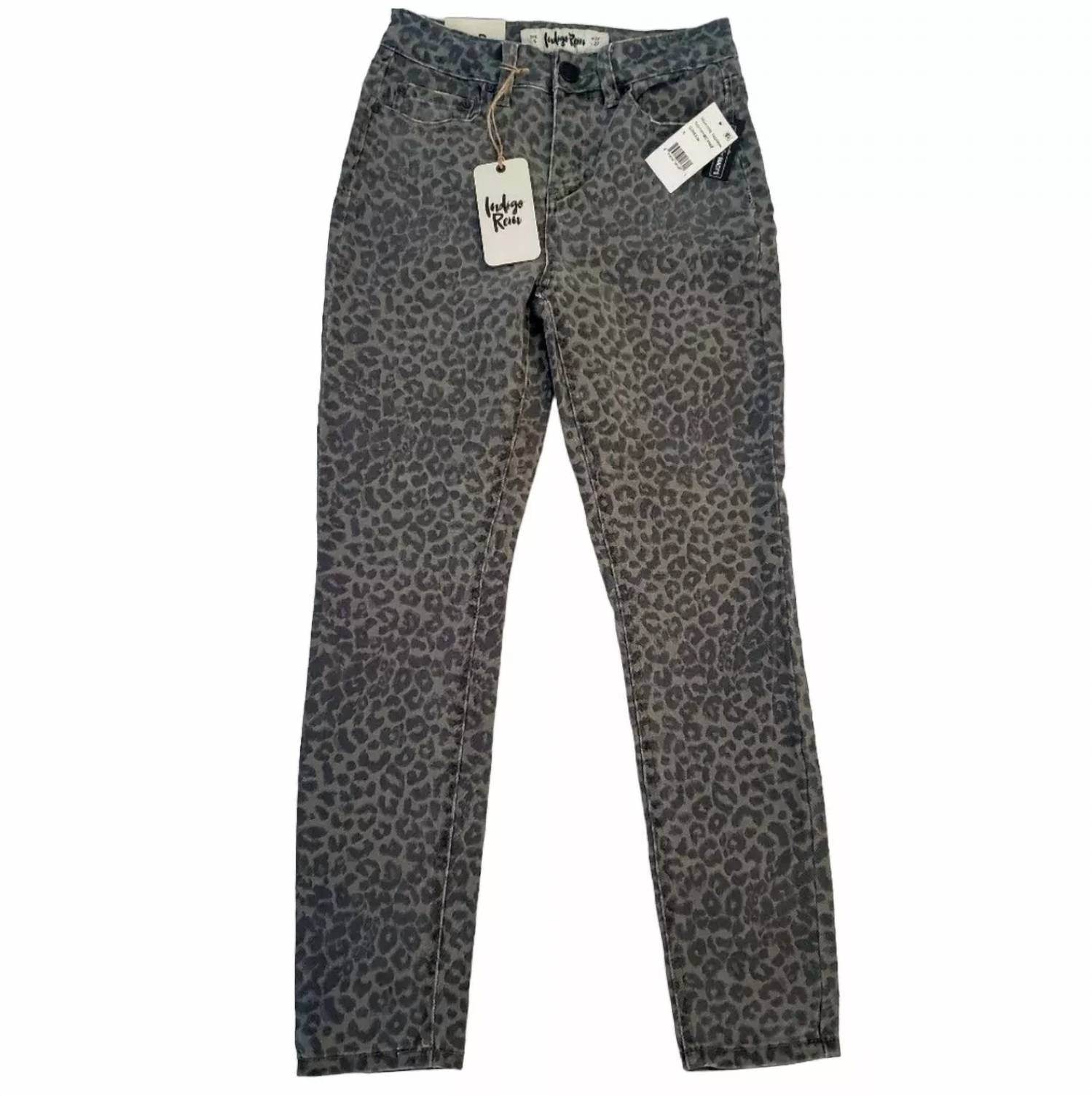 Indigo Rein - Women's Animal Print Jeans - Rack Hunt -