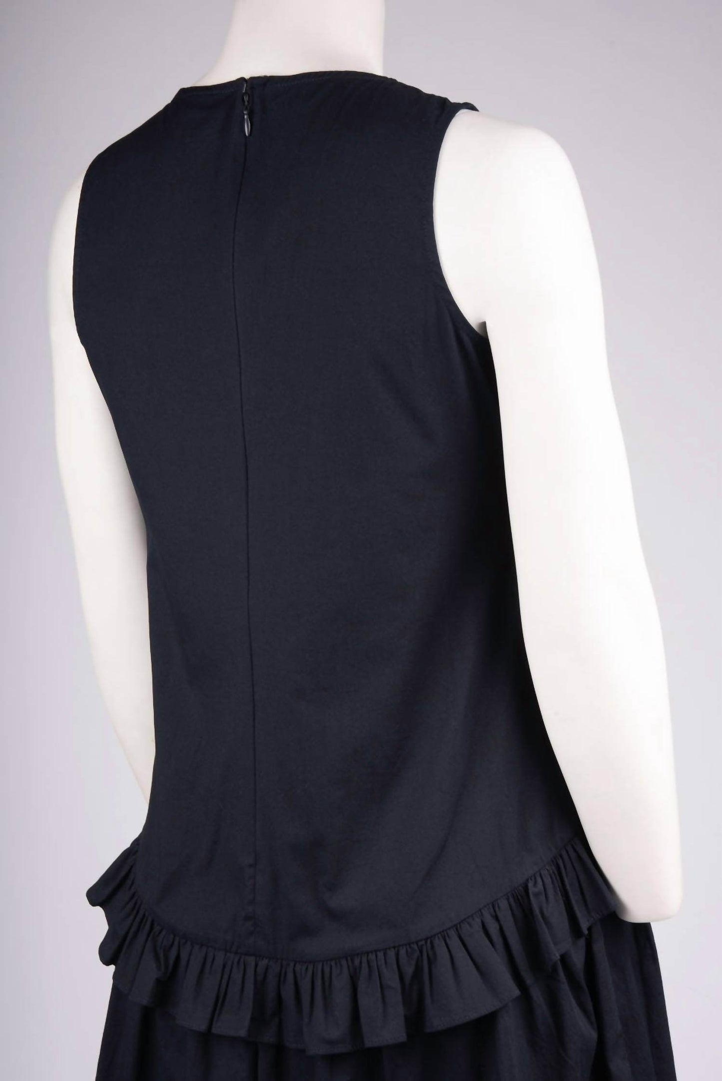 Clover and Sloane - Sleeveless Knee Length Ruffle Dress - Rack Hunt -