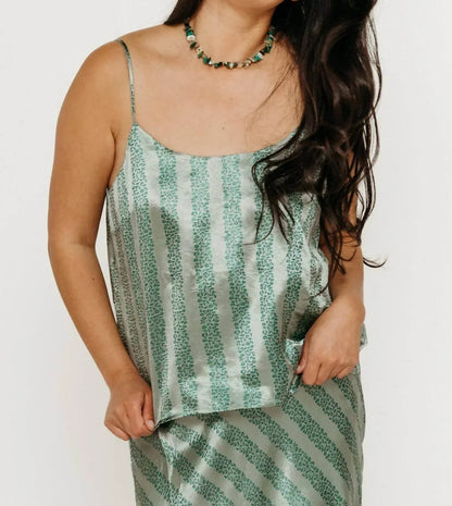 The Tiny Big Sister - Flowers Straps Top Washed - Rack Hunt