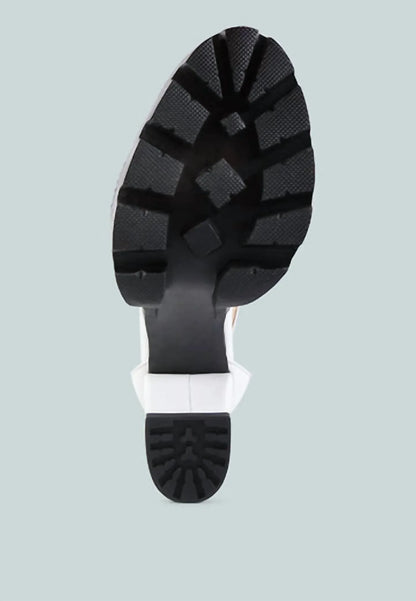 London Rag - Women's Rattle Chunky High Block Heel Sandals - Rack Hunt